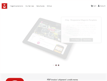 Tablet Screenshot of magazento.com